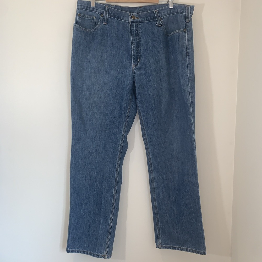Carhartt‎ Relaxed Fit Jeans Mens 40X32 Blue Denim Classic Workwear Baggy Y2K
